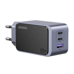 UGREEN Nexode Air 65W USB-A + 2xUSB-C hálózati töltő (065455)