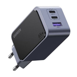 UGREEN Nexode Air 65W USB-A + 2xUSB-C hálózati töltő (065455)