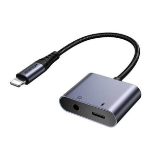 Joyroom SY-L01 2-in-1 Lightning - 3.5mm + Lightning adapter