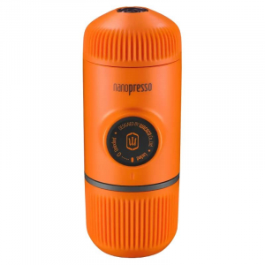 Wacaco Nanopresso hordozható kávéfőző őrölt kávéhoz narancssárga (WNANO-GR-O)