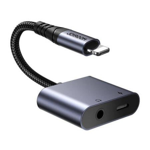 Joyroom SY-L01 2-in-1 Lightning - 3.5mm + Lightning adapter