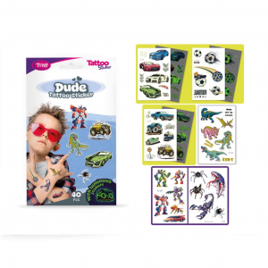 TyToo Dude tetoválás matrica szett 40db / csomag (TY50271)