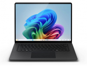 Microsoft Surface Laptop - Copilot+ PC - 15" - Snapdragon X Elite/16GB/1TB - legújabb modell, 7. generáció - fekete (ZYT-00049)