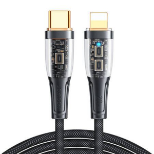 Joyroom S-CL020A3 USB-C - Lightning kábel 20W 1.2m fekete