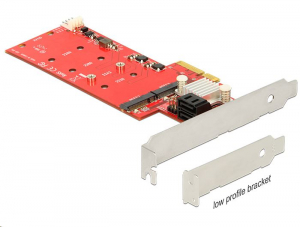 DeLock 2x M.2 2x SATA bővítő kártya PCI-E (89379)