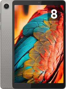 Lenovo Tab M8 (4th Gen 2024) (TB301XU) Tablet  PC 8" 3/32GB WiFi + 4G/LTE Android szürke + átlátszó tok + fólia (ZAD10002GR)