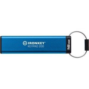 Pen Drive 16GB Kingston IronKey Keypad 200 USB 3.2 Gen 1 (IKKP200/16GB)