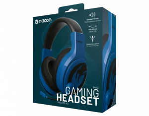 Nacon PCGH-120BLUE gaming headset kék