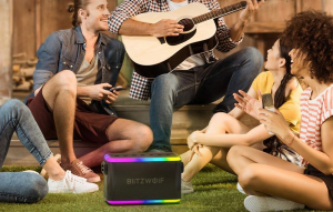 BlitzWolf BW-WA6 Bluetooth hangszóró fekete