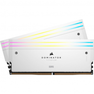 64GB 6600MHz DDR5 RAM Corsair Dominator Titanium CL32 (2x32GB) (CMP64GX5M2X6600C32W)