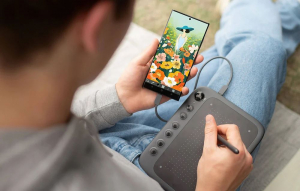 Ugee Q6 grafikus tablet fekete (850052635091)