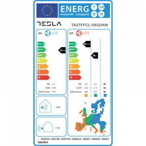 Tesla Select A 2,7 kW split klíma A++, -15 °C-ig fűt, wifi (TA27FFCL-0932IAW)