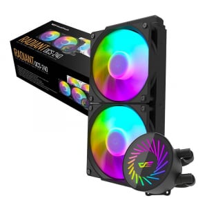 DarkFlash Radiant DCS-240 univerzális CPU vízhűtés fekete