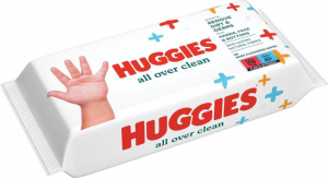 Huggies All Over Clean törlőkendő 56 db (5029053567822)