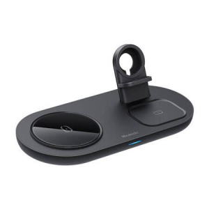 Mcdodo CH-7061 3 az 1-ben vezetéknélküli töltő (mobil - TWS - Apple óra) 15W fekete