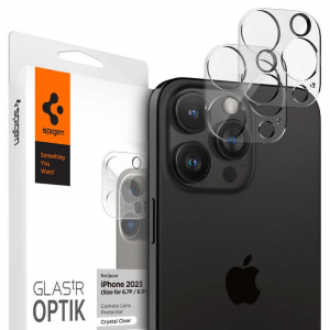 Spigen Optik GLAS.tR Slim iPhone 15 Pro/15 Pro Max/14 Pro/14 Pro Max kamerav&eacute;dő lencse (AGL05761)