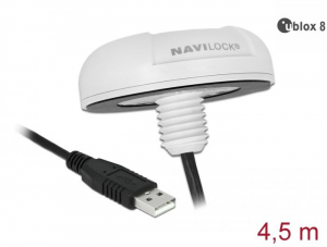 Navilock NL-8022MU USB 2.0 Multi GNSS Receiver u-blox 8 4.5m (62532)