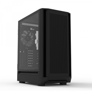 Zalman i6 Black táp nélküli ablakos ház fekete