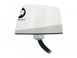 Navilock NL-400 többsávos GNSS 5G LTE-MIMO WLAN-MIMO 5 x RP-SMA omnidirektionális tetőre szerelhető kültéri antenna (88989)