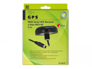 Navilock NL-6004P MD6 Serial GPS Receiver u-blox 6 5m (62447)
