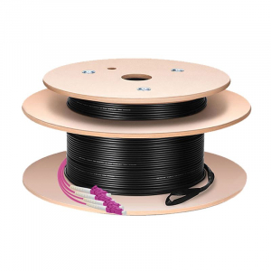LogiLink Fiber trunk kábel U-DQ(ZN)BH, 4 cores multimode OM4, 100 m, LC/UPC - LC/UPC (FT1U100)