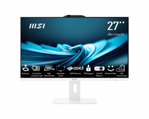 MSI PRO AP272P 14M-611 27" FHD  i7-14700/16GB/1TB/Win11Pro AIO PC fehér (9S6-AF8322-647)