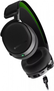 SteelSeries Arctis 7X+ vezeték nélküli gaming headset fekete (61472)