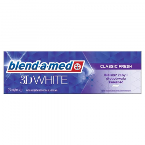 Blend-a-med 3D White Classic Fresh fogkrém 75 ml