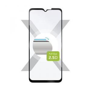 FIXED Full Cover 2,5D Samsung Galaxy Xcover 7 5G edzett üveg kijelzővédő fekete kerettel (FIXGFA-1274-BK)