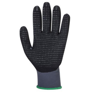 PORTWEST DermiFlex Ultra Plus nylon védőkesztyű XL-es méret szürke-fekete (A353G8RXL)