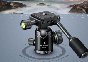 K&F Concept BH-26 &aacute;llv&aacute;ny g&ouml;mbfej karral (KF-31-049)