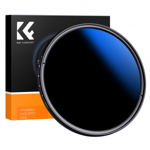 K&F Concept C Series Ultra-thin VARIO ND 2-2000 v&aacute;ltoztathat&oacute; sz&uuml;rkeszűrő 58mm (KF-01-2442)