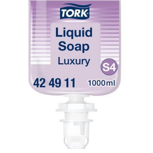 Tork Luxury S4 rendszer foly&eacute;kony szappan 1liter lila (424911)