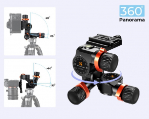 K&F Concept GD3W állvány gömbfej (KF-31-047)