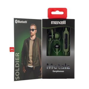 Maxell Metalz Soldier Bluetooth fülhallgató khaki (348430)