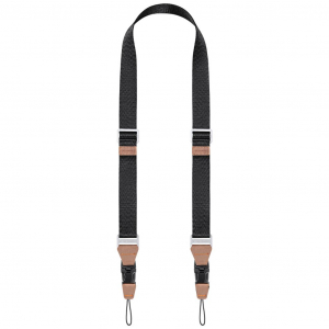 K&F Concept lapos nyakp&aacute;nt gyorskiold&oacute; csattal fekete (KF-13-115V1)