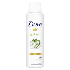 Dove Go Fresh Cucumber&Green Tea 0% Aluminium dezodor 150 ml (8720181347139)