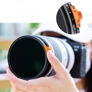 K&F Concept NANO-X Slim HD VARIO ND 2-400 v&aacute;ltoztathat&oacute; sz&uuml;rkeszűrő 46mm (KF-01-2376)