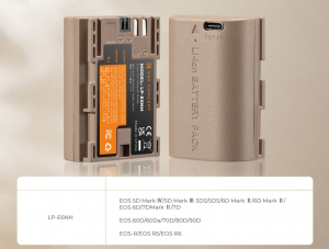 K&F Concept LP-E6NH akkumul&aacute;tor 2250mAh (KF-28-0022)
