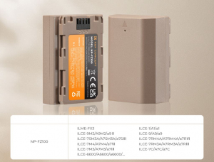 K&F Concept NP-FZ100 akkumul&aacute;tor 2280mAh (KF-28-0023)