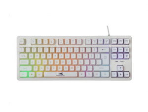 Baracuda W029919 KRILL-W gaming billentyűzet fehér (BGK-001114W)