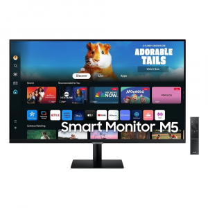 27" Samsung S27DM500EU Smart monitor fekete (LS27DM500EUXEN/LS27DM500EUXD)