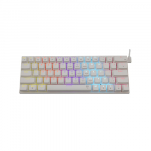 White Shark WAKIZASHI-W/R-US mechanikus gamer billentyűzet fehér (WS GK-002211-W/R-US)