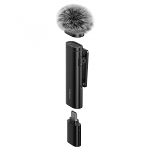 Ulanzi WM-10 csiptetős vezeték nélküli mikrofon USB-C csatlakozóval (UL-3328)