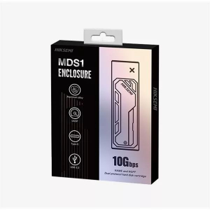 Hikvision HIKSEMI M.2 SSD külső ház fekete (HS-HUB-MDS1(STD)/NVME/SATA)
