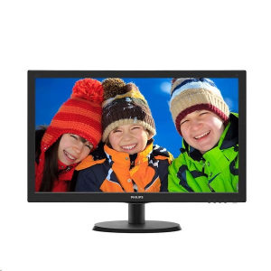 22" Philips 223V5LHSB2/00 monitor fekete - felújított!