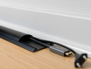 Delock K&aacute;belcsatorna 89 x 21 mm 1 m fekete (20712)