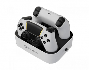 GameSir Dual charging Station Pro PS5 DualSense töltő fehér-fekete (HRG9410)