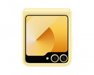 Samsung Galaxy Z Flip6 vegán bőrtok sárga (EF-VF741PYEGWW)