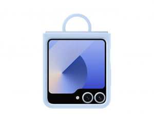 Samsung Galaxy Z Flip6 szilikon tok gyűrűvel k&eacute;k (EF-PF741TLEGWW)